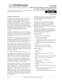 73S1209F-44MR/F/PD Datasheet Copertura