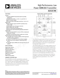 AD9387NKBBCZRL-80 Datasheet Cover