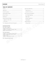 AD9889BBCPZ-165 Datasheet Pagina 2