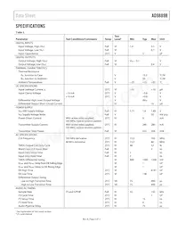 AD9889BBCPZ-165 Datasheet Pagina 3