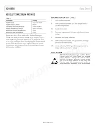 AD9889BBCPZ-165 Datasheet Pagina 4