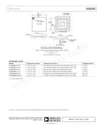 AD9889BBCPZ-165數據表 頁面 11