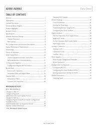 AD9961BCPZ Datasheet Pagina 2