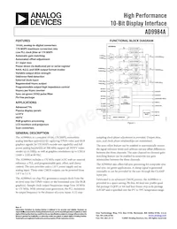 AD9984AKCPZ-140 Datasheet Copertura