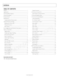 AD9984AKCPZ-140 Datasheet Page 2