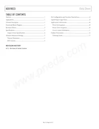 ADDI9023BBCZRL Datasheet Pagina 2