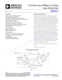 ADN2872ACPZ-RL Datasheet Copertura