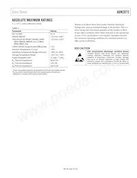 ADN2872ACPZ-RL Datasheet Pagina 5