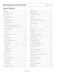 ADUC7019BCPZ62IRL7 Datasheet Pagina 2