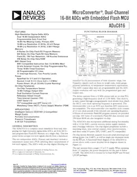 ADUC816BSZ-REEL數據表 封面