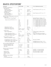 ADUC816BSZ-REEL數據表 頁面 4
