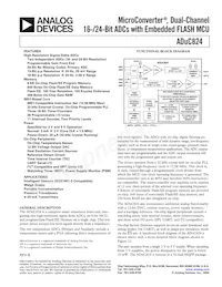 ADUC824BSZ-REEL Datasheet Copertura