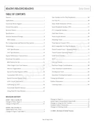 ADUC843BCPZ8-3 Datasheet Page 2