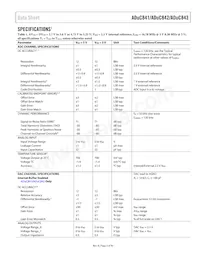 ADUC843BCPZ8-3 Datasheet Pagina 3