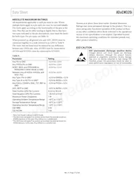 ADUCM320BBCZI-RL數據表 頁面 17