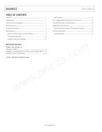 ADUCM322BBCZ-RL Datasheet Page 2