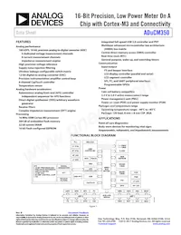 ADUCM350BBCZ-RL Datasheet Copertura