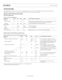 ADUCM350BBCZ-RL Datasheet Pagina 4