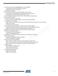 AT32UC3C2512C-A2ZR Datasheet Page 2