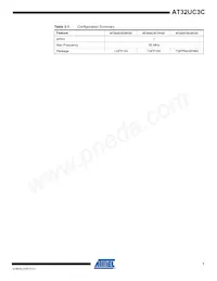 AT32UC3C2512C-A2ZR Datasheet Page 7