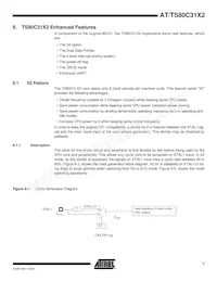 AT80C31X2-SLRUM Datasheet Pagina 7