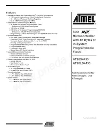 AT90LS4433-4PI Datasheet Copertura