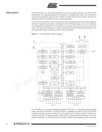 AT90S2313-4SI Datasheet Pagina 2