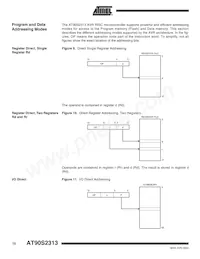 AT90S2313-4SI Datasheet Pagina 10