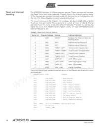 AT90S2313-4SI Datasheet Pagina 18