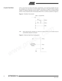 AT90S8515A-8PI Datasheet Page 6