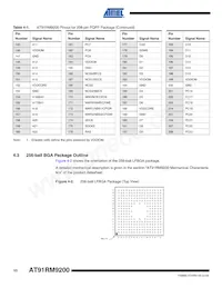 AT91RM9200-QI-002-T Datasheet Pagina 10