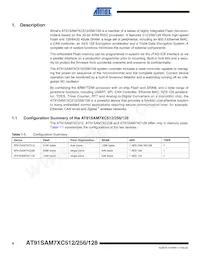 AT91SAM7XC512-CU Datasheet Pagina 4