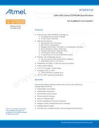 ATAES132-MA3H-EQ-T Datasheet Cover