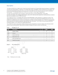 ATAES132-MA3H-EQ-T Datasheet Pagina 2