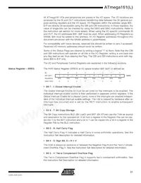 ATMEGA161L-4PI Datasheet Pagina 21