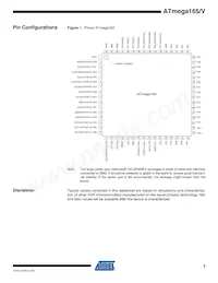 ATMEGA165V-8AI Datasheet Page 2