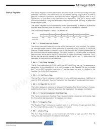 ATMEGA165V-8AI Datasheet Page 9