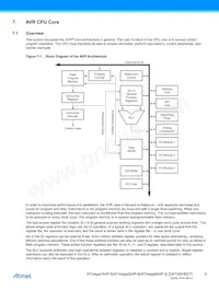 ATMEGA324P-B15AZ Datenblatt Seite 9