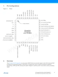 ATMEGA32U4RC-AUR Datasheet Page 3