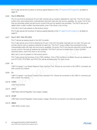 ATMEGA32U4RC-AUR Datasheet Pagina 6