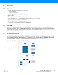 ATXMEGA32C4-MNR數據表 頁面 9