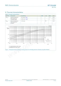 BT138-800/DG Datasheet Pagina 6