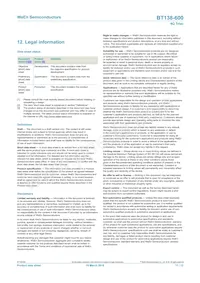 BT138-800/DG Datasheet Pagina 11