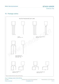 BTA201-800ER Datasheet Page 10