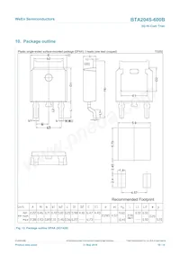 BTA204S-600B Datasheet Pagina 10