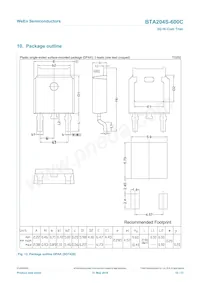 BTA204S-600C Datasheet Pagina 10
