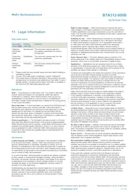 BTA312-800B Datasheet Pagina 11