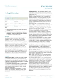 BTA312B-600C Datasheet Pagina 11