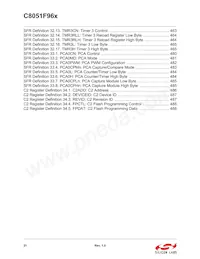 C8051F969-A-GMR Datasheet Pagina 22