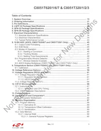 C8051T627-B-GM Datasheet Pagina 3